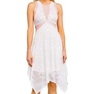 BCBGMaxAzria Meilani Floral Lace Dress XXS